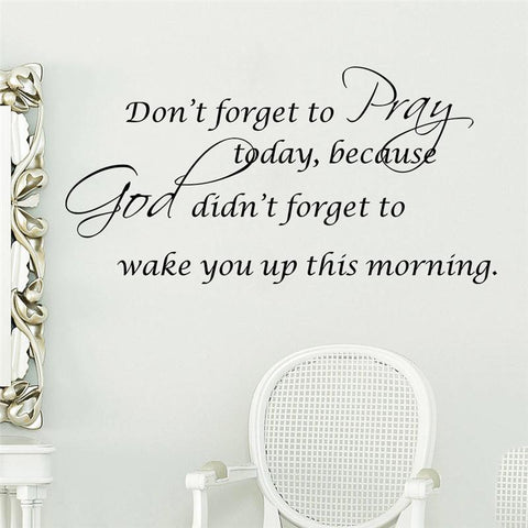 Bible Quote Wall Decal